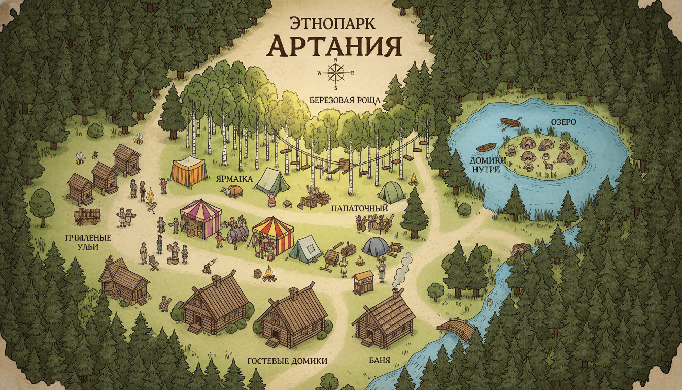 Этнопарк Артания Рязань